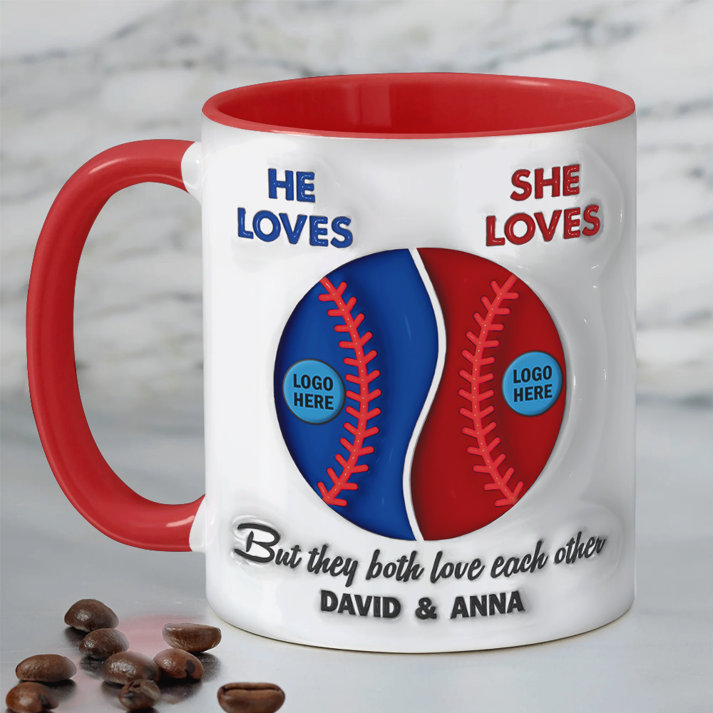 Personalized Gifts For Baseball Lover Christmas Coffee Mug 02HUPU041024 - Coffee Mug - GoDuckee