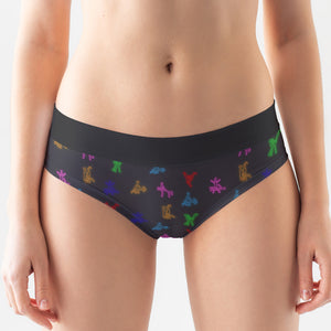 Personalized Gifts For Her Women's Briefs Bend Me Over And Pull Them To The Side Funny Valentine's Gifts - Boxers & Briefs - GoDuckee