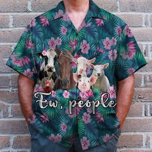 Farmer People Hawaiian Shirt, Aloha Shirt - Hawaiian Shirts - GoDuckee
