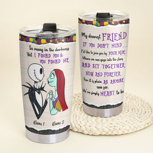 Couple Tumbler - Yet I Found You & You Found Me - We're simply meant to be - Tumbler Cup - GoDuckee