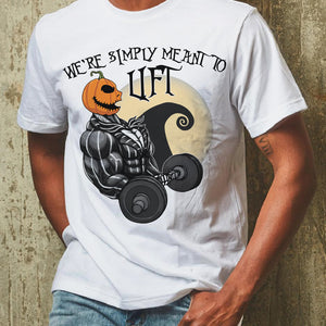 Gifts Shirt Ideas For Gym, We're simply meant to lift Shirts - Shirts - GoDuckee