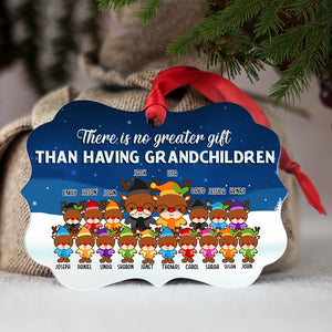 Grandparent There Is No Greater Gift - Personalized Ornament - Ornament - GoDuckee