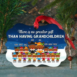 Grandparent There Is No Greater Gift - Personalized Ornament - Ornament - GoDuckee