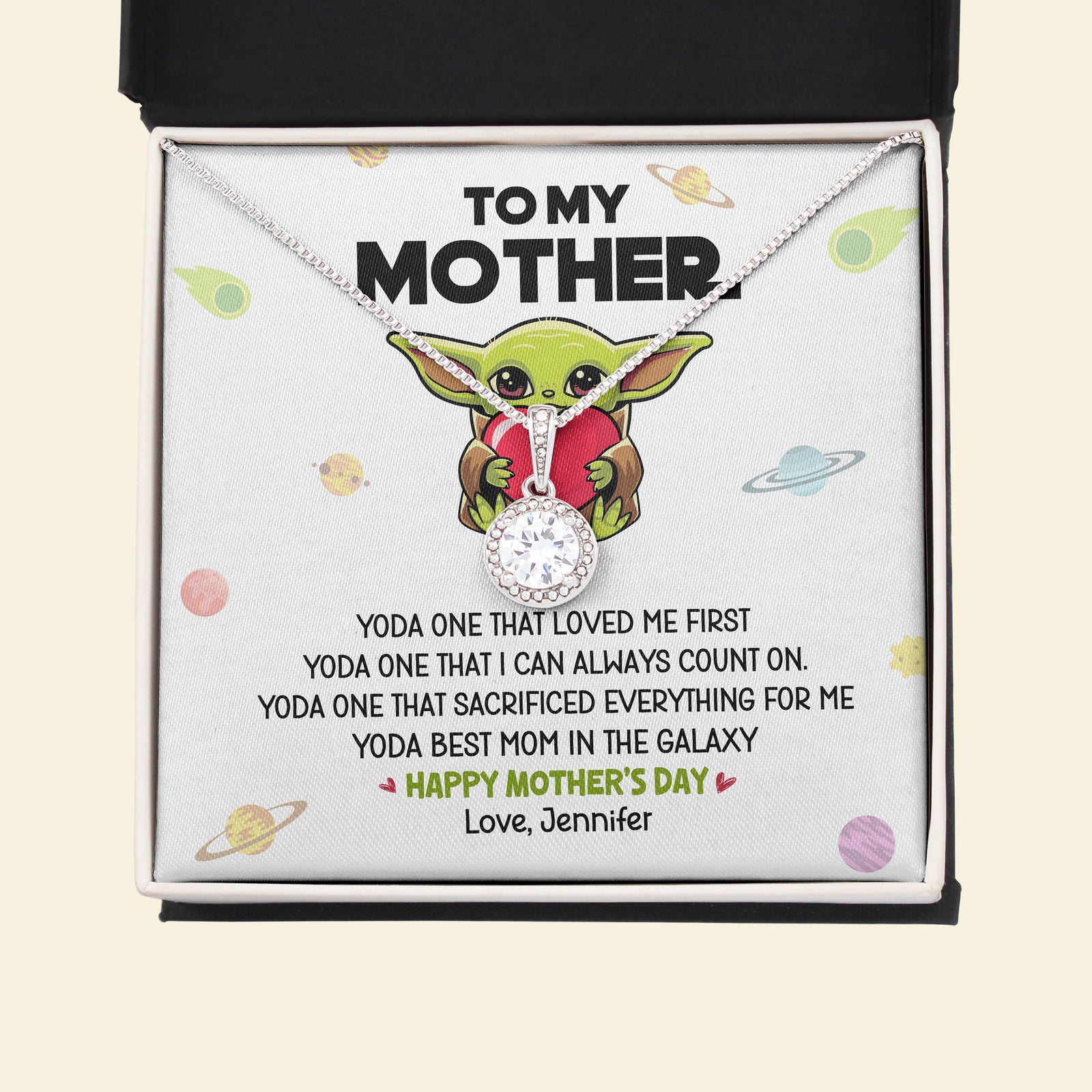 Mother 04achn050423 Personalized Eternal Hope Necklace - Jewelry - GoDuckee