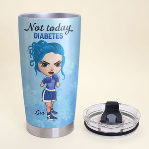 Personalized Diabetes Tumbler Cup - You'll Never Know - Boxing Girl Dolls - Tumbler Cup - GoDuckee