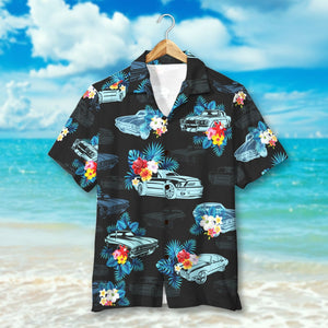 Custom Muscle Car Hawaiian Shirt, Aloha Shirt, Gift For Car Lovers - Hawaiian Shirts - GoDuckee