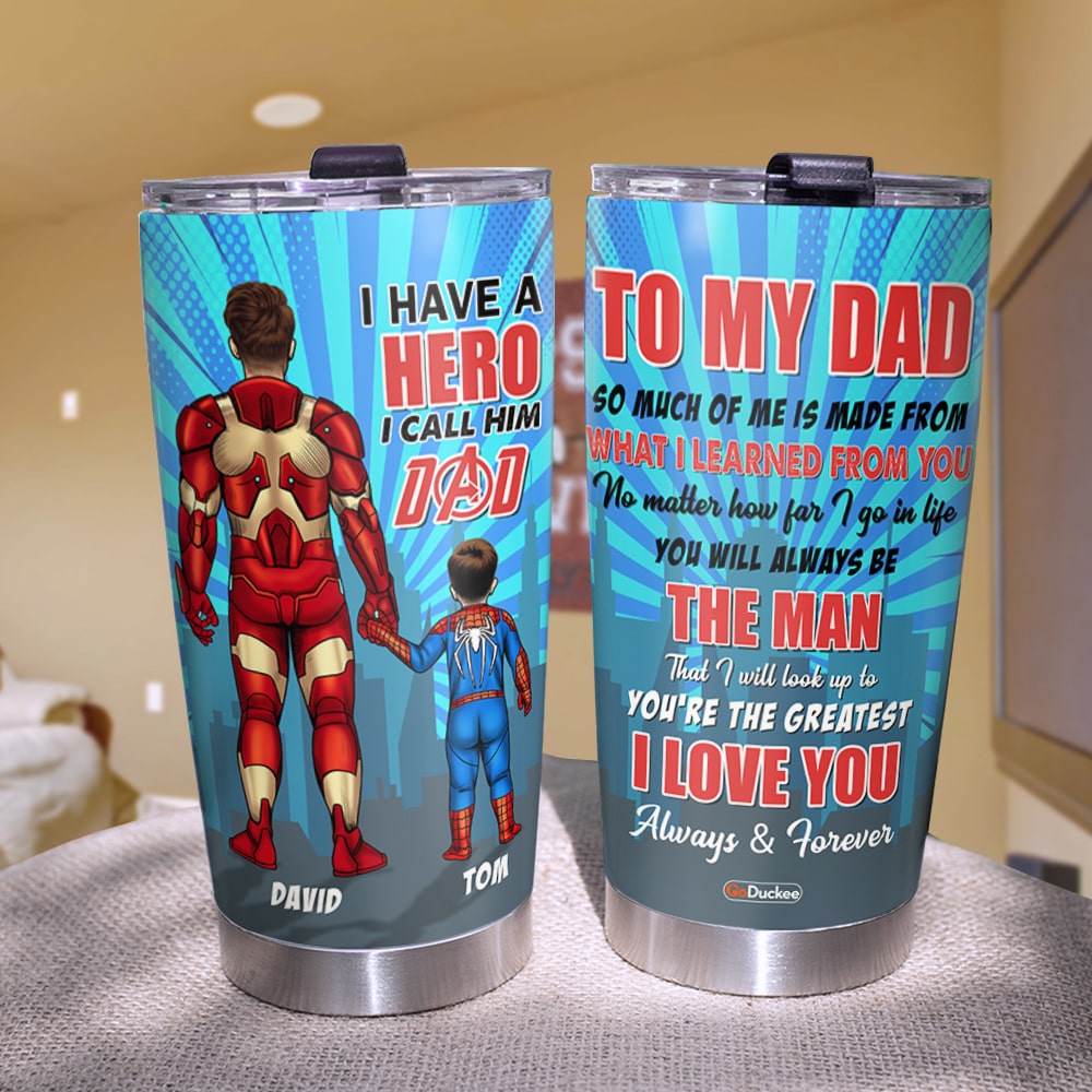 Super Mom, You're My Hero - Personalize Coffee Mug - GoDuckee