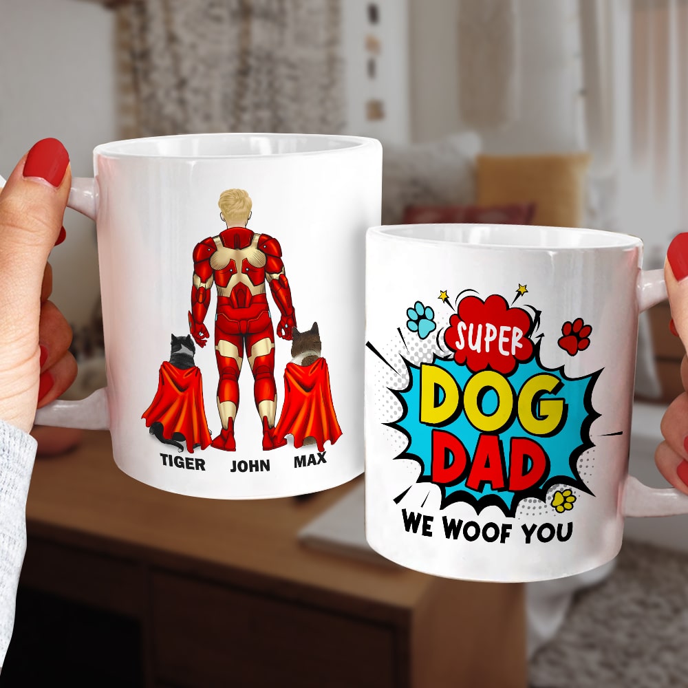 Dog Dad DR-WHM-03NATN210423TM-01 Personalized Coffee Mug - Coffee Mug - GoDuckee