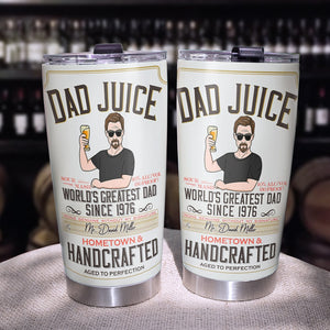 World's Greatest Dad Personalized Jim Beam Dad Tumbler Cup Gift For Dad - Tumbler Cup - GoDuckee