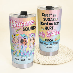 Unicorn Squad, Personalized Tumbler, Funny Gifts For Bestie - Tumbler Cup - GoDuckee