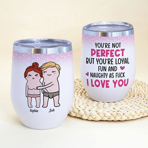 Wine Is For The Heart, Friends For The Soul, Personalized Wine Tumbler -  GoDuckee