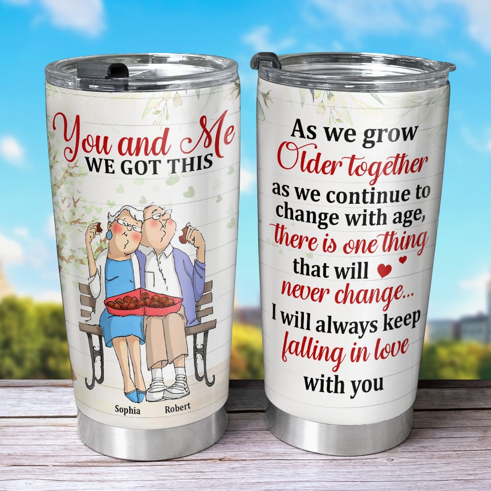 You And Me We Got This, Personalized Tumbler, Gifts For Couple - Tumbler Cup - GoDuckee