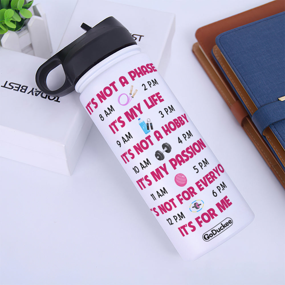 Personalized Gym Besties Water Bottle - Everyone Needs A Gym Buddy -  GoDuckee
