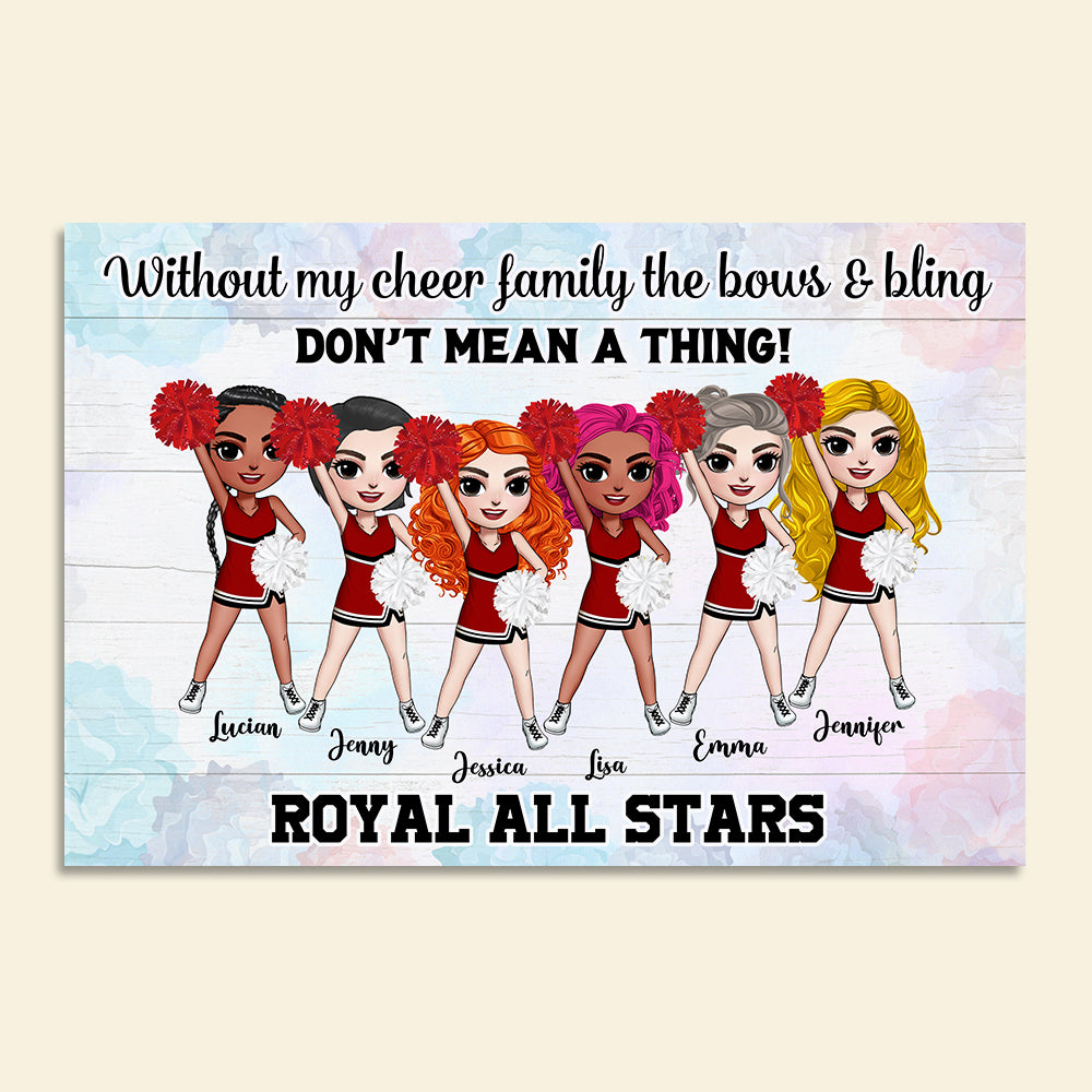 Personalized Cheerleading Girls Poster - Don't Mean A Thing - Poster & Canvas - GoDuckee