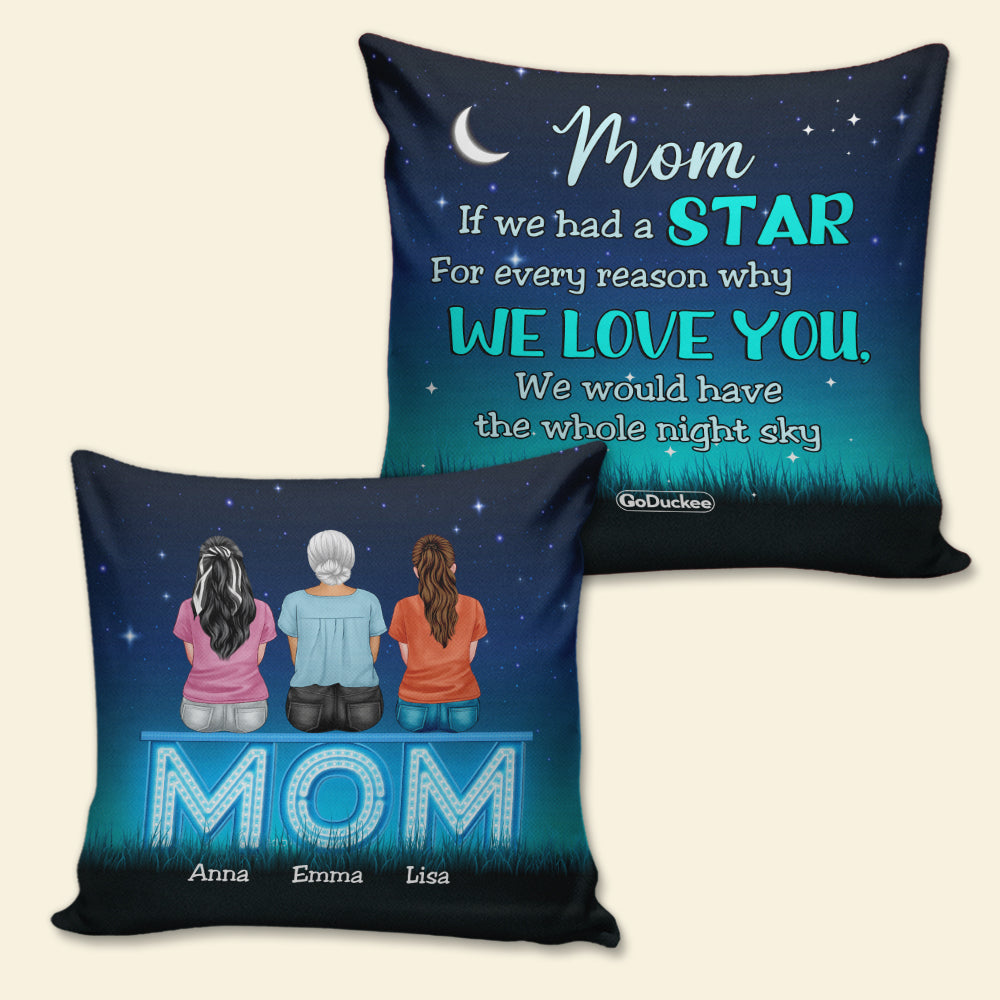 I Love You Mom, Personalized Blanket, Love Mom, Gift For Mom - GoDuckee