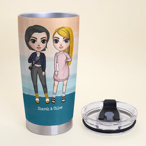 Personalized Friends Tumbler - You To Get It Together Ok? - Sister, BFF - Tumbler Cup - GoDuckee