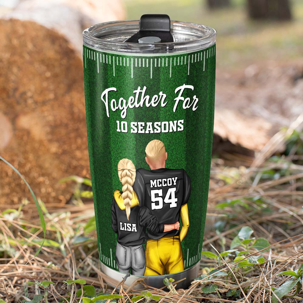 For The Love Of The Game Football Tumbler