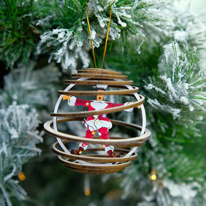 Merry Christmas Shitter's Full Personalized Personalized 3d Dual Spiral Ornament - Ornament - GoDuckee