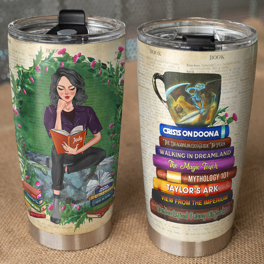 Jody Lynn Nye Author Personalized Book Lovers Tumbler Cup - Tumbler Cup - GoDuckee
