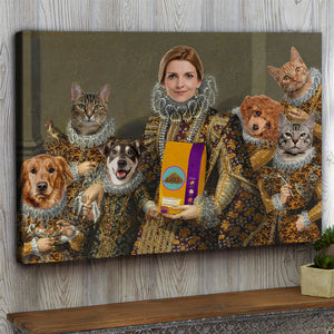 Dog Cat Image Upload Personalized Canvas Poster Gift For Dog Cat Lovers - Poster & Canvas - GoDuckee