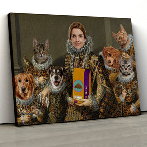 Dog Cat Image Upload Personalized Canvas Poster Gift For Dog Cat Lovers - Poster & Canvas - GoDuckee