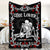 Couple Skeleton - The Lover - Personalized Blanket , Gift For Couple - Blanket - GoDuckee