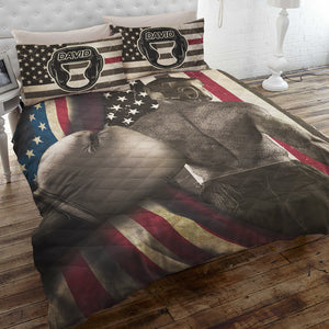 Boxing Personalized Quilt Bed Set - Quilts & Comforters - GoDuckee
