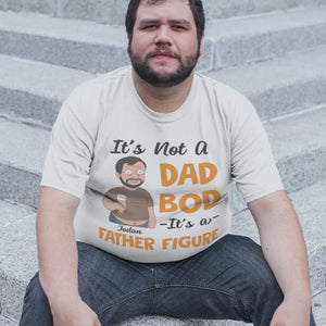 Not A Cartoon Dad Bod, Personalized Drinking Shirts, Gift For Dad, Grandpa, Uncle