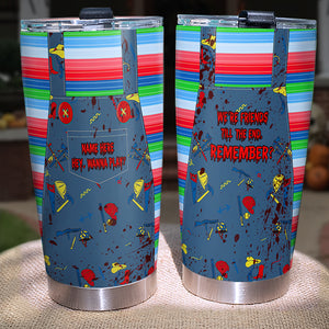 Personalized Horror Tumbler - Hi! I’m Chucky. Wanna play? We’re friends ‘til the end, remember? - Tumbler Cup - GoDuckee