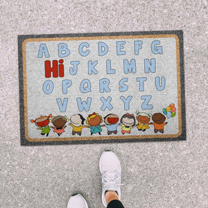 Hi Alphabet Classroom Doormat - Back To School Ideas For Teacher - Doormat - GoDuckee