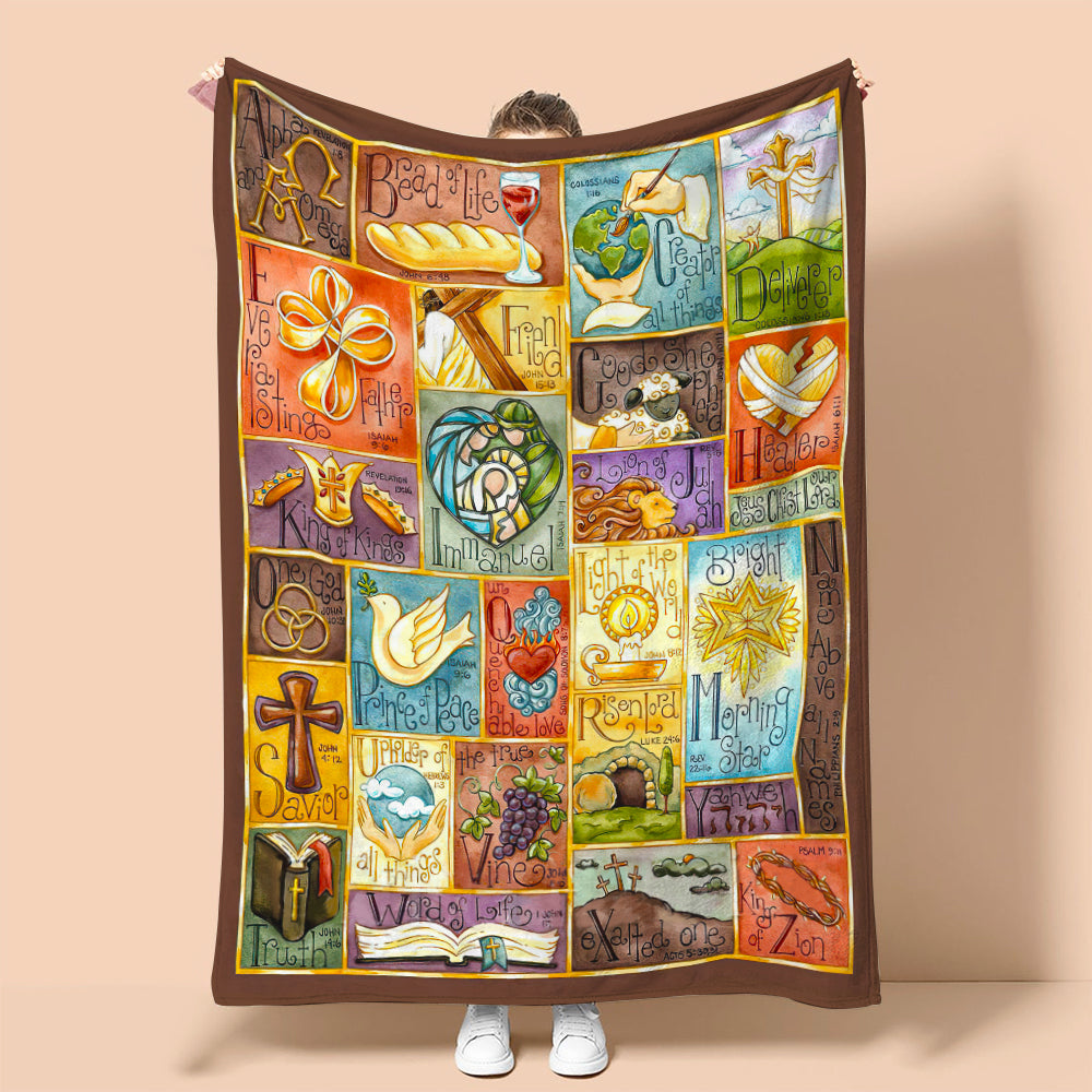 Jesus And Teacher - Blanket - Blanket - GoDuckee