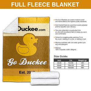 Mother & Daughter Sunflower Personalized Blanket, Gift For Family - Blanket - GoDuckee