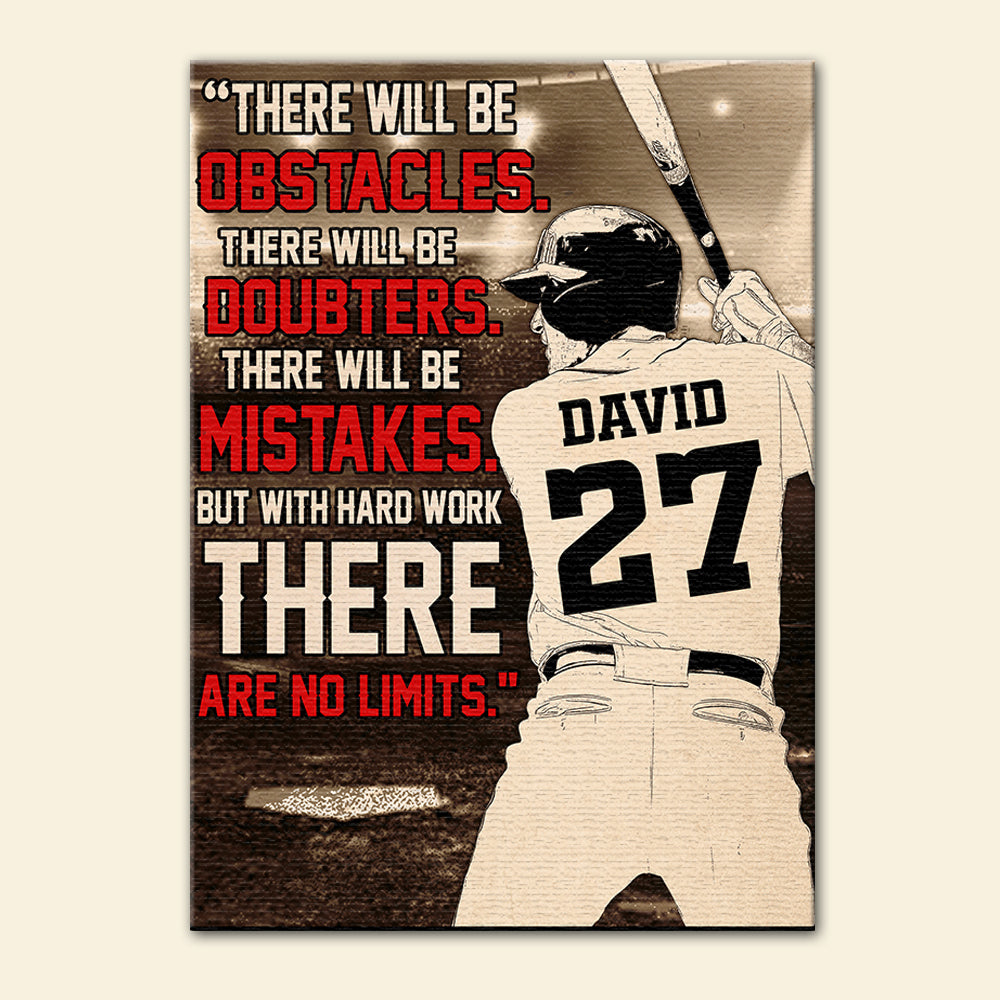 Vintage Baseball Poster - Custom Name, Number - Legends Never Die - Ki -  GoDuckee