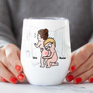 Best Couple Make Love, Personalized Naughty Couple Mug Wine Tumbler Accent Mug - Coffee Mug - GoDuckee