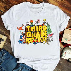 Teacher Rocks Personalized Teacher Back To School Shirt Gift For Teacher - Shirts - GoDuckee