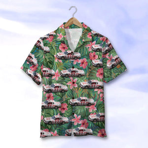 Custom Racing Photo Hawaiian Shirt, Tropical Pattern, Summer Gift 5 - Hawaiian Shirts - GoDuckee