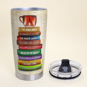 Girl The Dark Tower - Personalized Tumbler Cup - Gift for Fans - Tumbler Cup - GoDuckee