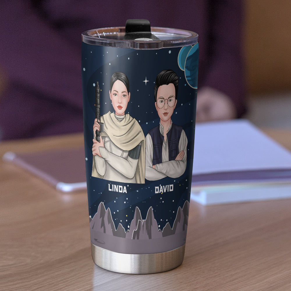 Personalized Tumbler Cup - This Is The Mom You're Looking For - Gift For Mom - Tumbler Cup - GoDuckee