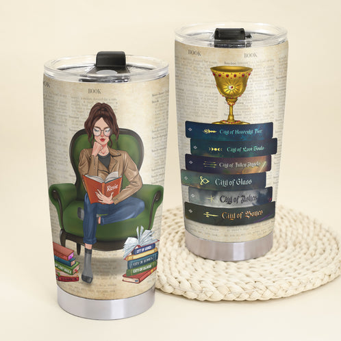 City of Bones - Personalized Tumbler Cup - Gift for Fans - Tumbler Cup - GoDuckee