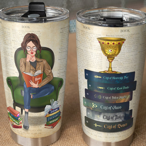City of Bones - Personalized Tumbler Cup - Gift for Fans - Tumbler Cup - GoDuckee