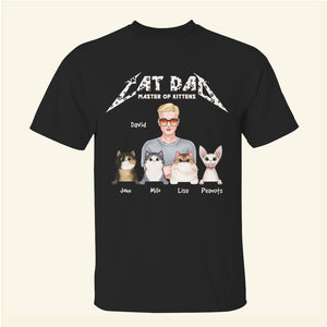Master Of Kittens - Personalized Shirts - Gift For Dad/Mom - Shirts - GoDuckee