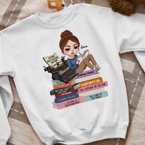 Custom Book Titles Personalized Writer/Author Shirt, Gift For Book Lovers - Shirts - GoDuckee