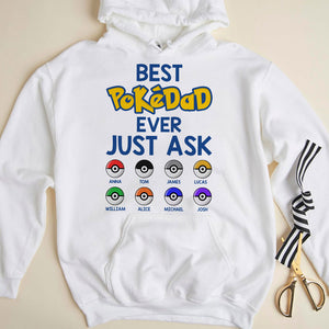 Best Dad Ever Just Ask - Personalized Father's Day Shirts - Gift For Dad, Grandpa - Shirts - GoDuckee