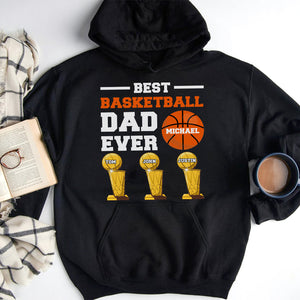 Best Basketball Dad Ever Personalized Basketball Dad - Shirts - GoDuckee