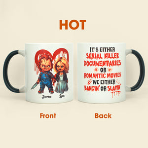 Horror Movie Couple PW-MGM-tt01bhti110123 Personalized Mug - Magic Mug - GoDuckee