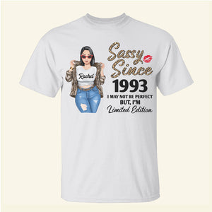 Year Of Birth Sassy Since - Personalized Shirts - Shirts - GoDuckee