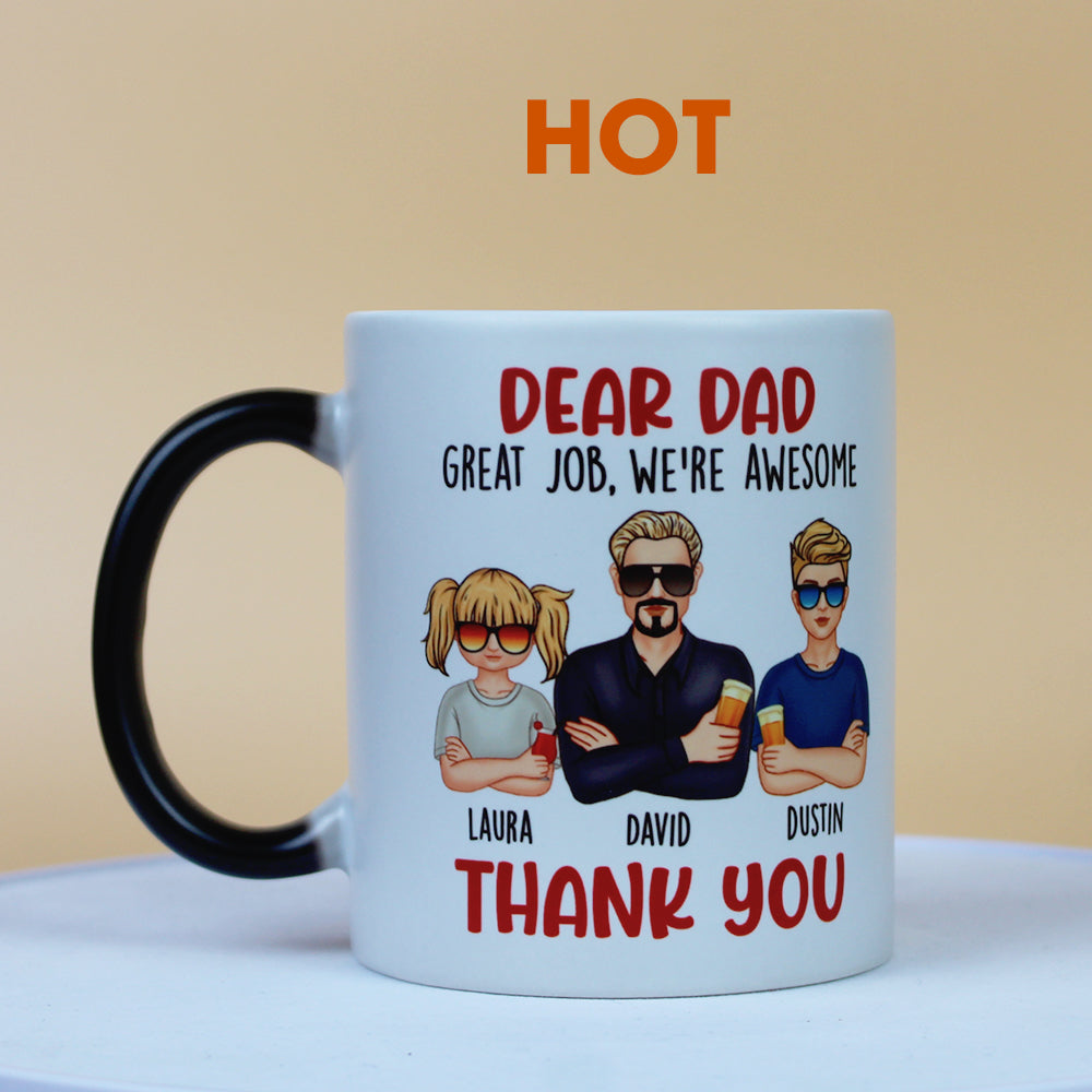 Dear Mom Great Job We're Awesome - Personalized Duck Mom Tumbler - Gif -  GoDuckee