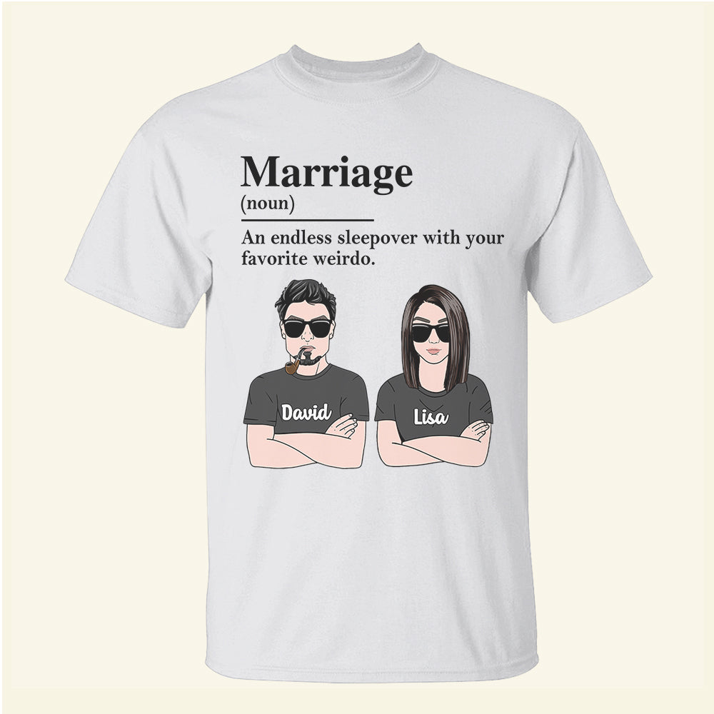 Couple Marriage - Personalized Shirts - Shirts - GoDuckee