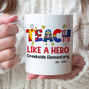 Teacher DR-WHM-02NATN070123HH-01 Personalized Mug - Coffee Mug - GoDuckee