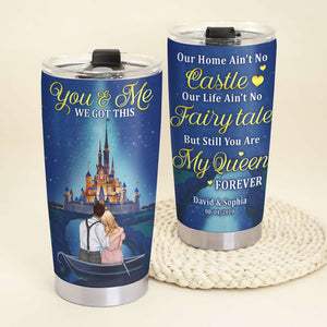 You And Me We Got This Personalized Couple Tumbler Cup-5QHQN010323 - Tumbler Cup - GoDuckee